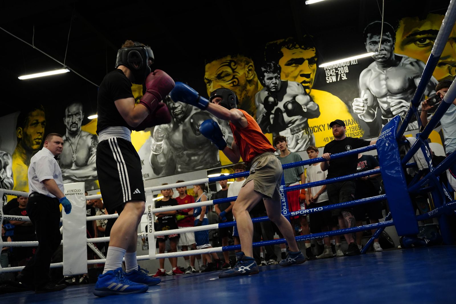 Boks i sparing w Old School Wrocław