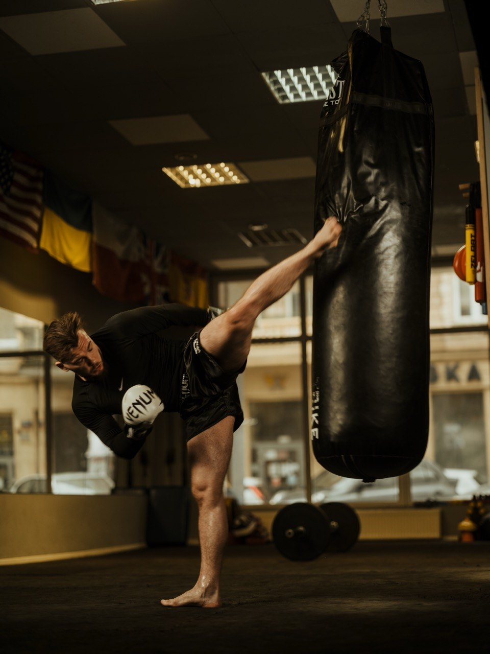 Oleksandr Kuzin, trener kickboxingu Old School Fighting Club